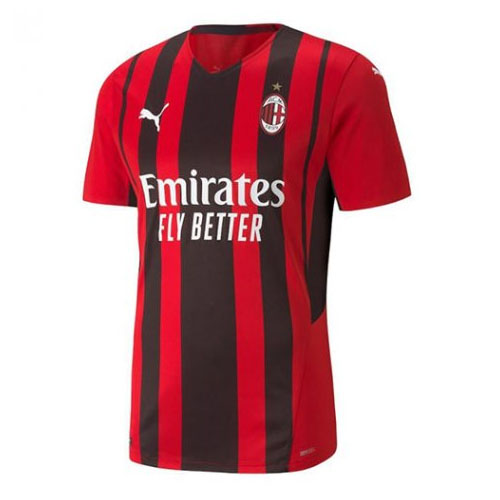 Thailande Maillot Football AC Milan Domicile 2021-22 Rouge