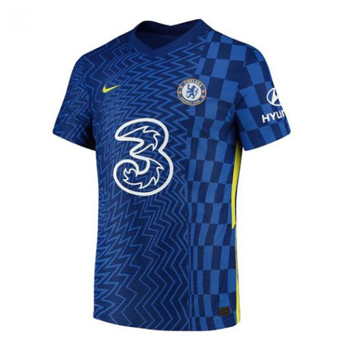 Thailande Maillot Football Chelsea Domicile 2021-22 Bleu