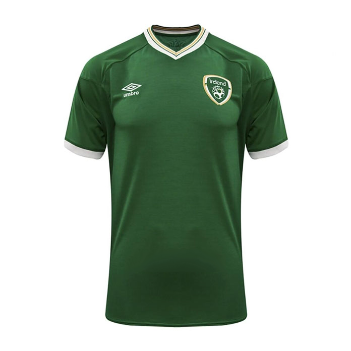 Maillot De Football Irlande Domicile 2001-2003 - Coupe Du Monde 2002 - Taille M Umbro - Vert