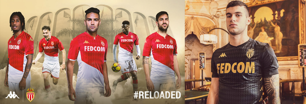 Maillot AS Monaco 2020 Pas Cher