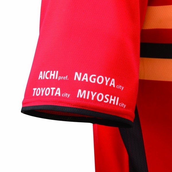 Maillot Domicile 2022 Nagoya Grampus Eight (Mizuno) - Rouge, Manches Courtes - Taille Adulte, Neuf Avec étiquettes