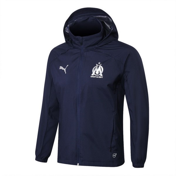 Veste AJ Auxerre Uhlsport Coupe-vent – Bleu, Taille S, Training Football